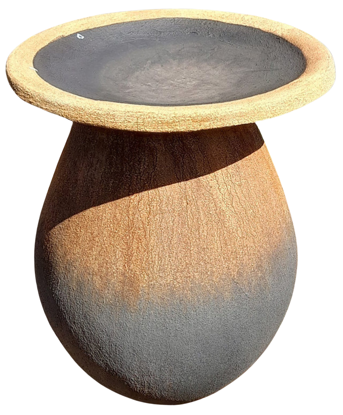 Mecca birdbath